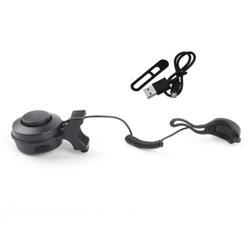 USB Rechargeable Cycling Alarm Bell Waterproof Ultra Loud Electronic Bike