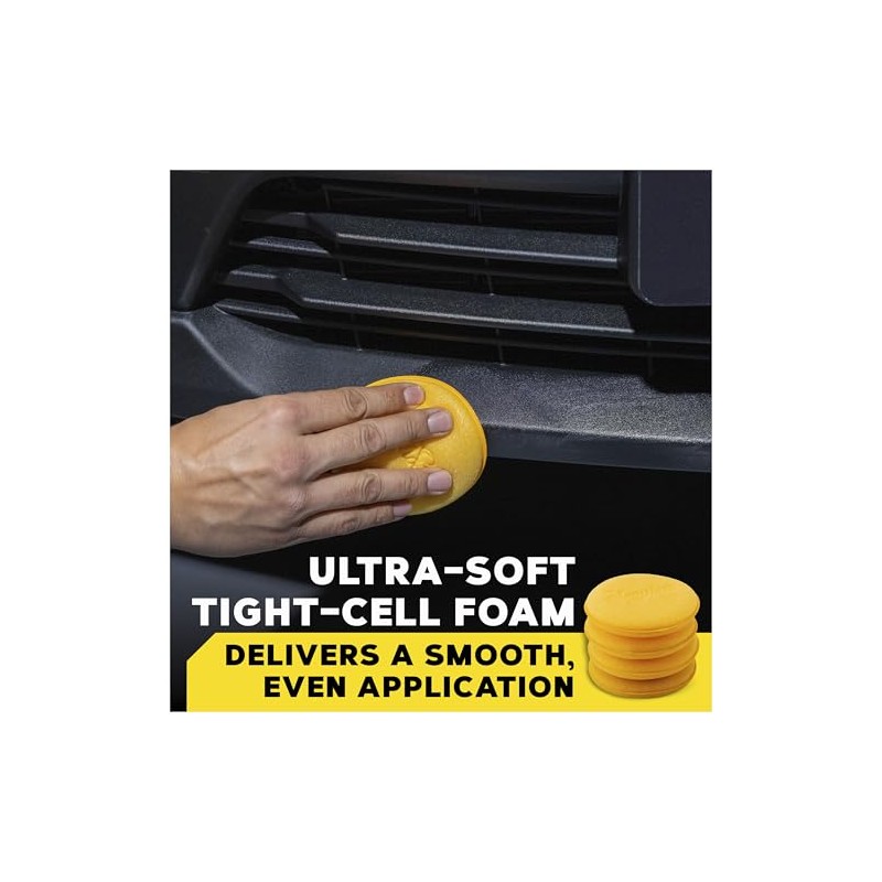 Meguiar's Oficial Gold Class Esponjas Aplicadores W0004 4 Piezas