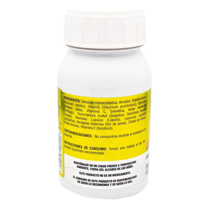 Suplemento Lidya, Tecnu® Síndrome Premenstrual Menopausia Sabor Sin sabor