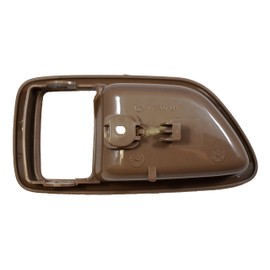 PT Auto Warehouse TO-2901B22LH - Inside Interior Inner Door Handle Trim/Bezel, Brown (Oak) - Driver Side