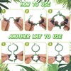 OJYUDD 300 Pcs Plant Support Clips,Plastic Tomato Clips,Plant Support Clips,Garden