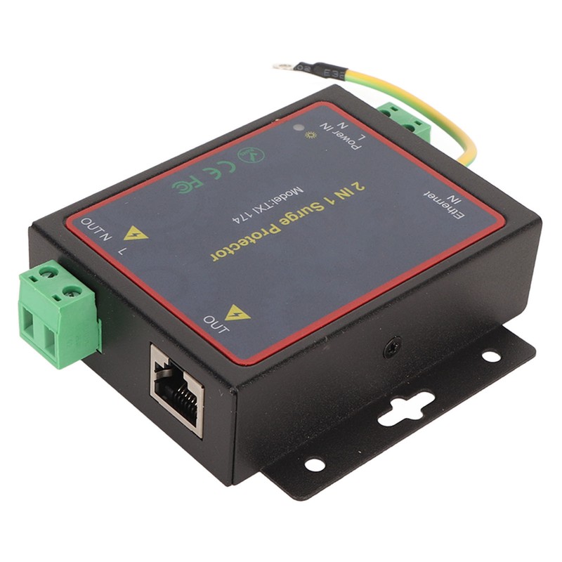 Surge Protector 2 in 1 Network Surge Protector POE Power