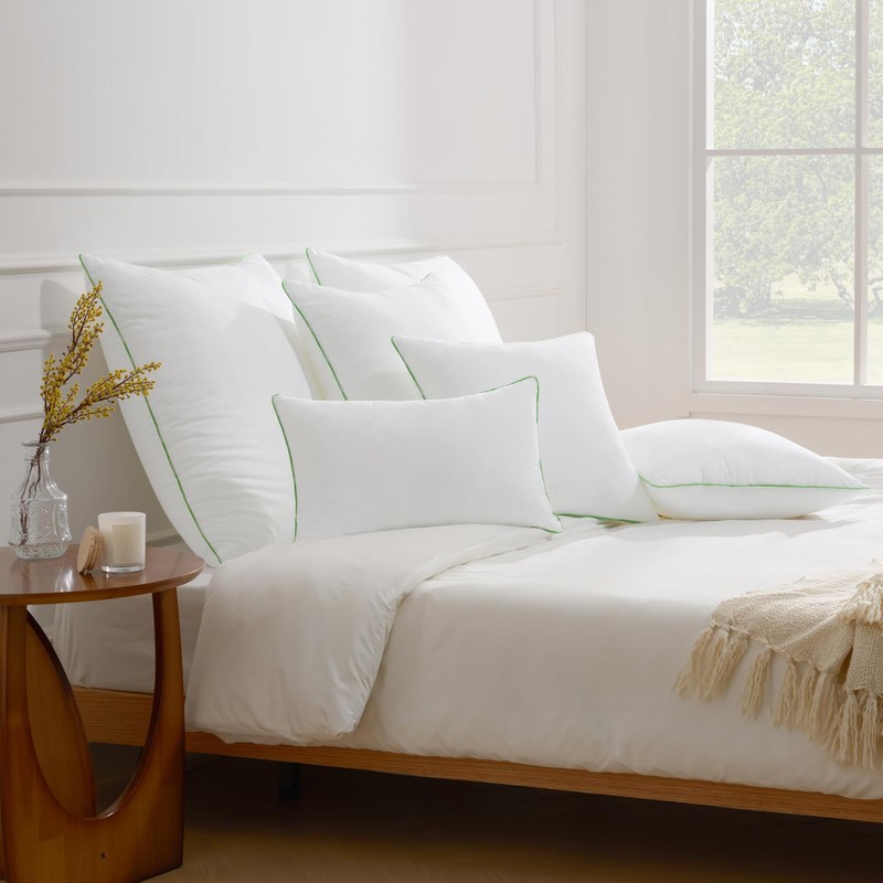 Ashler Home Deco 12x20 Pillows Insert (Set of 2) -