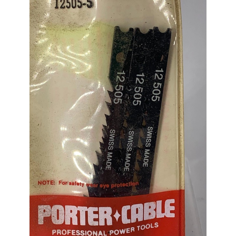 PORTER-CABLE Porter Cable Universal Blades (5) Blades Model 12505 NOS