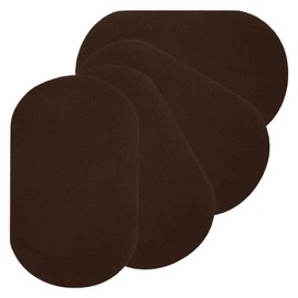 PATIKIL Iron-on Patches, 4Pcs 7x4 Inch Elbow Knee Velvet Patches Repair Patches Kit for Clothing Pants Shirts Jackets Mending and Decorating, Dark Coffee