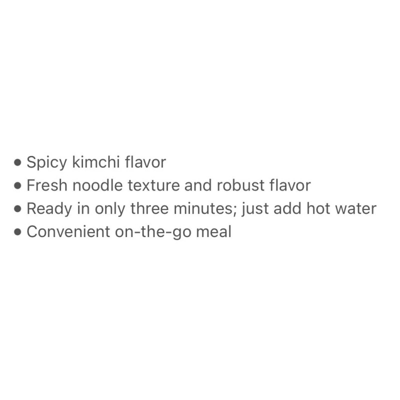 NONGSHIM Nong Shim Hot & Spicy **Kimchi**Bowl Noodle Soup, ***18