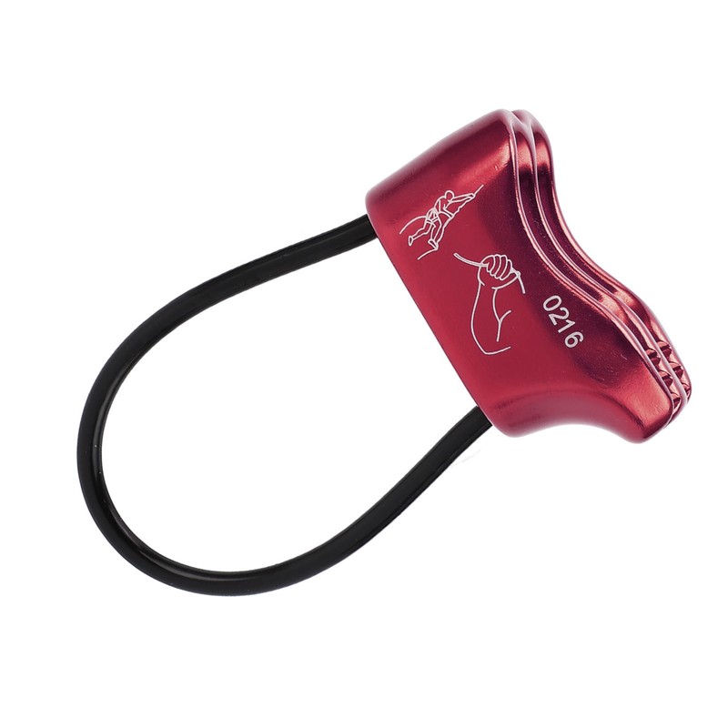 Rappel Device Aluminum Magnesium Alloy ATC Rappelling Descender for Outdoor