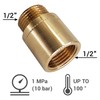 SKIR'CO Pipe Thread Extension 1/2 Inch Tap Extension Male and
