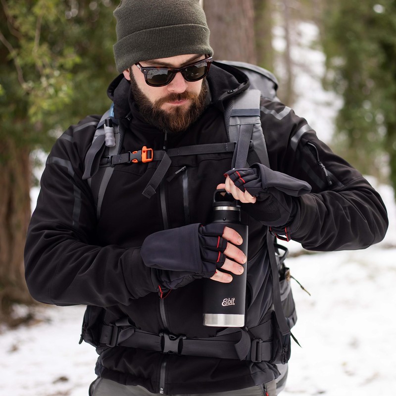 Esbit Vacuum Flask Sculptor Stainless Steel Drinking Bottle 1000 ml