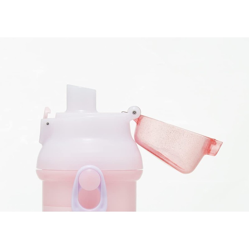 Skater (Skater) Bottle for Children, Direct Drinking, 480ml, Plastic, One-Touch,