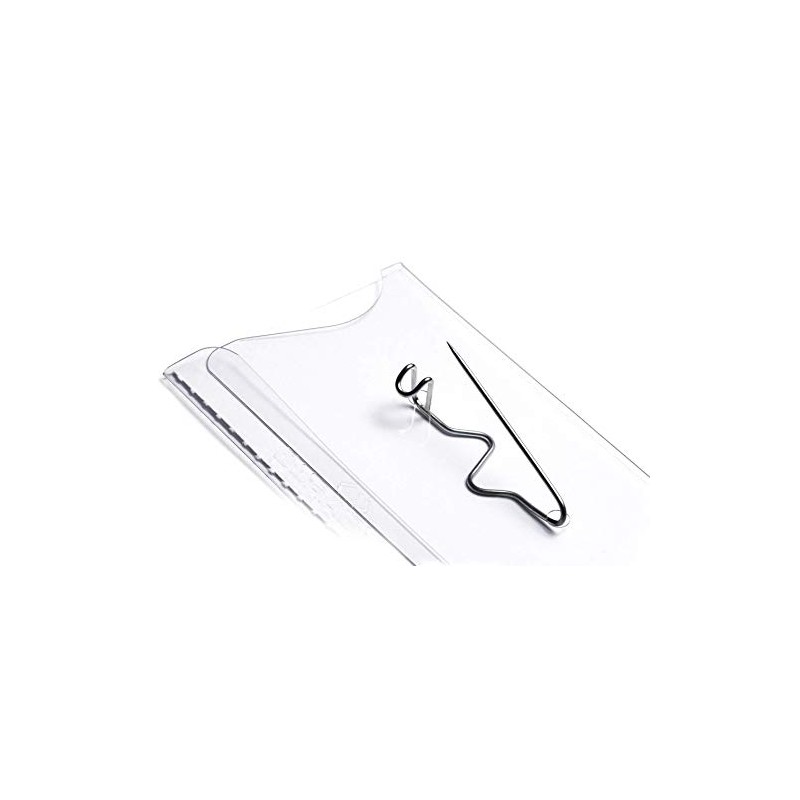 Durable Name Badges with Pin 54x90mm Ref 8604 [Pack of