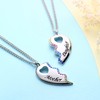 Mother Daughter Pendant Necklaces Set for 2 Women Teen Girls,