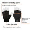 Truper GU-655, Guantes para mecánico cortos alta protección y comodidad