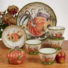 Certified International Harvest Morning Pumpkin Tureen with Ladle, 112 oz,