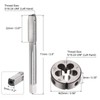 sourcing map 2pcs Tap and Die Set, 5/16-24 UNF Left