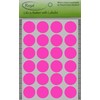 Glue Dots Neon Pink 25mm Round Stickers - 1" Stickers