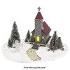 Wooden Church to Assemble 22.5cm x 11.5cm x 13.5cm