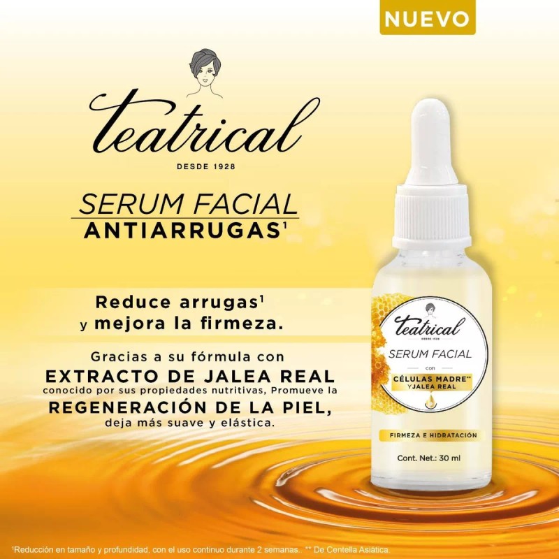 Teatrical serum Sérum Facial Teatrical Antiarrugas Con Jalea Real 30