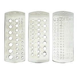 Big Horn 19259 Drill Gage Set, 3 Piece