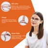ZESAKER Progressive Multifocus Reading Glasses for Women Men Oversized Anti