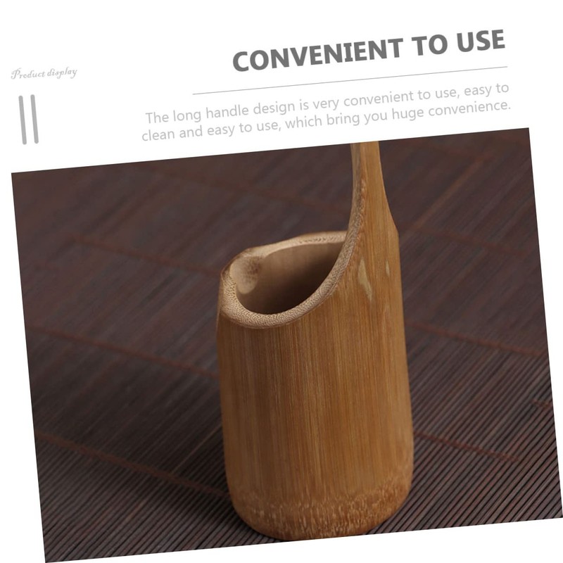 MAGICLULU Bamboo Wine Ladle with Long Handle Multi-Functional Kitchen Gadget