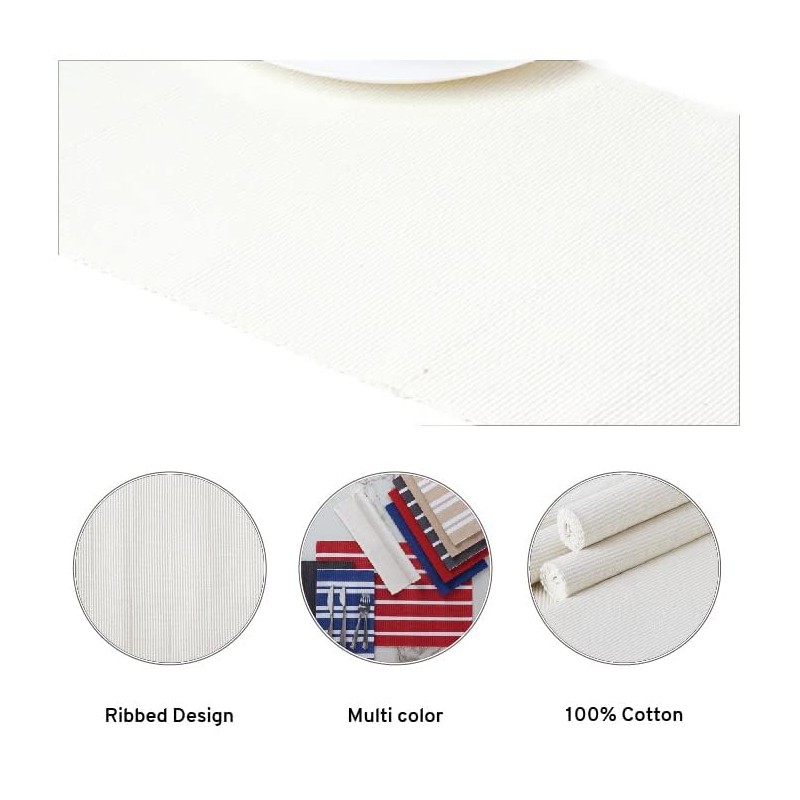 Encasa XO Dining Table Runner 13"x79" | Yarn Dyed Fine