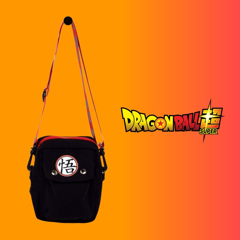 Dragon Ball Z Bag, Shoulder Bag in Classic Goku Design,