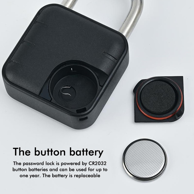 SPORWAY Combination Padlock: 6 Digit Padlock, Lock with Combination Code,