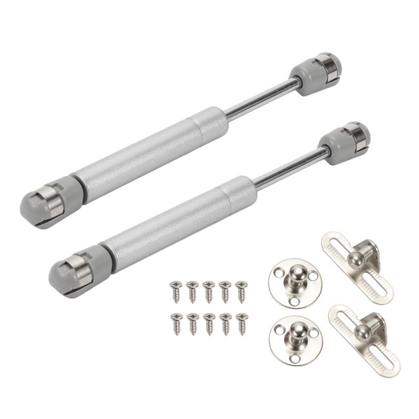 ACROPIX 7.5 Inch 30Lbs/135N Silver Tone Universal Lift Supports Gas