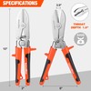 ValueMax 5-Blade Hand Crimper, Gutter Crimping Tool and Sheet Metal