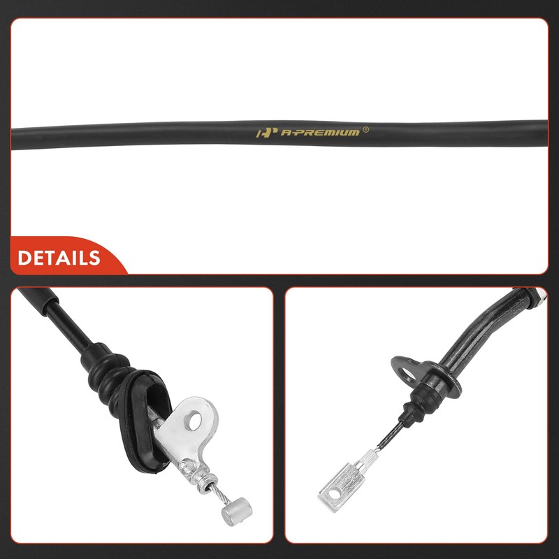 A-Premium Rear Driver and Passenger Side Parking Brake Cable Assembly