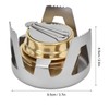 Camping Stove Windproof Vaporizable Portable Liquid Spirit Stove with Stand
