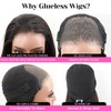BLY Wear and Go Glueless Wigs Human Hair Pre Plucked