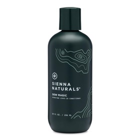 Sienna Naturals - Dew Magic Leave-In Conditioner – Lightweight Hydration, Smoothing & Frizz Control – Strengthens, Softens & Protects with Baobab & Coconut Oil – Silicone-Free, Vegan, 11oz