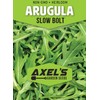 Slow Bolt Arugula Seeds for Planting Heirloom Non-GMO Arugula –