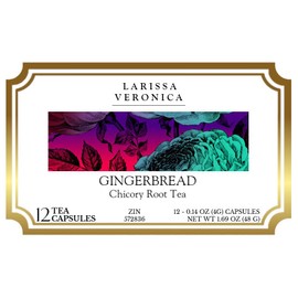Gingerbread Chicory Root Tea (Single Serve K-Cup Pods) (12 pods, ZIN: 572836)