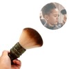 UTSLIVE Hair Cutting Neck Duster Brush with wood handle