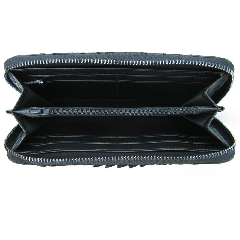 Banned Women's Wallet - Skeleton Lady Purse, black