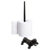 Tsnamay Cast Iron Toilet Tissue Holder,Cat Toilet Paper Holder Decorative