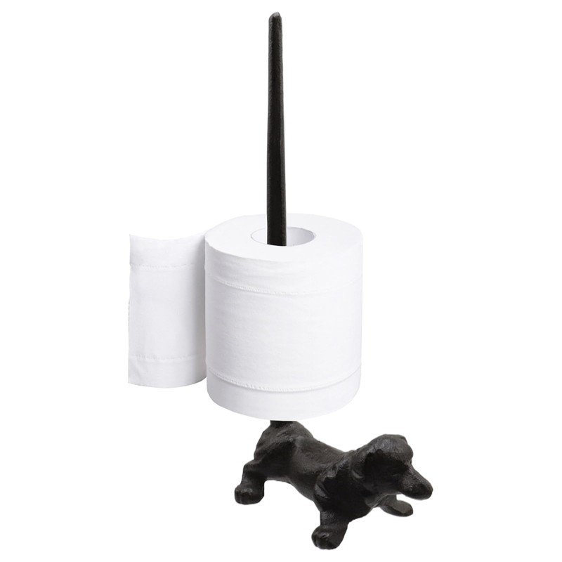 Tsnamay Cast Iron Toilet Tissue Holder,Cat Toilet Paper Holder Decorative