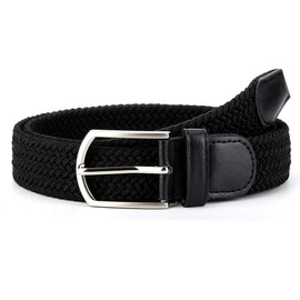 Braided Canvas Woven Elastic Stretch Belts for Men/Women/Junior with Multicolored