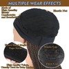 Aisaide Braided Headband Wigs for Black Women Goddess Braids Braids