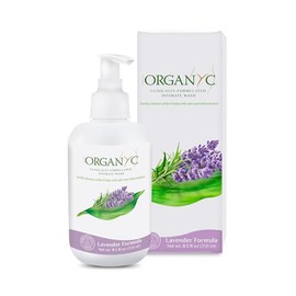 Organyc Higiene Femenina y Jabón Íntimo ORGANYC con Lavanda, 250 ML