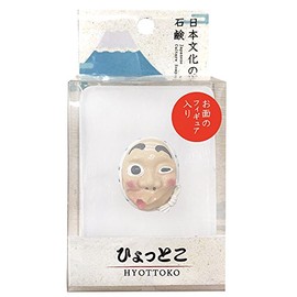 Nol Corporation OB-JCP-1-1 Soap, Japanese Culture Soap Hyottoko 4.9 oz (140 g), Includes Figure