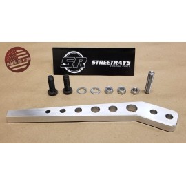 StreetRays [Originals] [SR] Billet 10" Bent Shifter Handle Lever for Tremec T5 T45 T56 Hurst Mustang V2