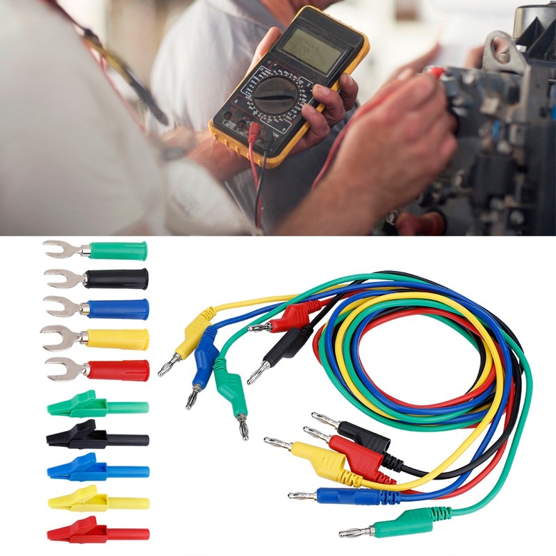 4mm Banana to Banana Plug Test Lead Kit for Multimeter