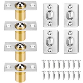4Pack Door Ball Catch, Closet Door Ball Catch Hardware