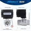 movafaFH 1/2" WiFi Motorized Ball Valve - Smart Water Timer