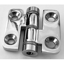 Heavy Duty Stainless Steel Flush Mount Marine Friction Hinge 1.5" x 1.5"