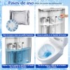 Pastillas Limpiadoras Inodoro Tabletas Acción Prolongada Pastilla Días Protección Meses